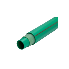 Труба RIIFO Alba PP-R/PP-R-GF/PP-R PN 25 SDR 6/S 2,5 25x4,2 отрезок 4 м зеленая