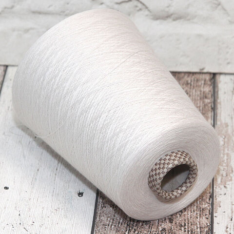 Хлопок с кашемиром (10%) CARIAGGI BELIZE CASHMERE  2/80 серо-бежевый