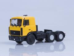 MAZ-6422 truck tractor 1989 late cab yellow 1:43 AutoHistory (AIST)