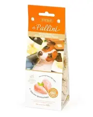 Titbit Pallini лакомство для мелких пород печенье с мясом цыпленка 125 гр