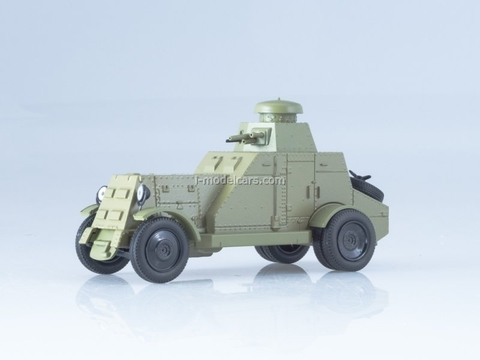 BA-27 armored car 1928-1931 1:43 DeAgostini Auto Legends USSR #237