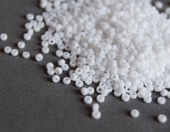 RR-0402F White Opaque Matted