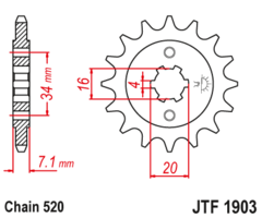Звезда JT JTF1903