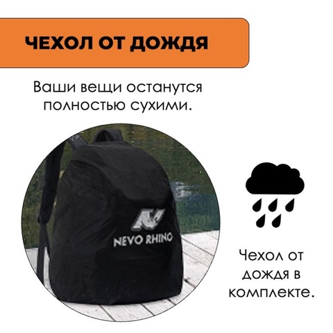 Картинка рюкзак рыболовный Nevo Rhino 9106-NW Camo black - 13