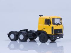 MAZ-6422 truck tractor 1989 late cab yellow 1:43 AutoHistory (AIST)