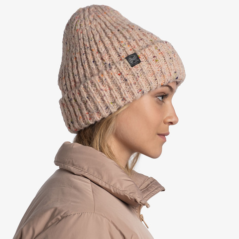 Картинка шапка вязаная Buff Hat Knitted Polar Kim Pale Pink - 3