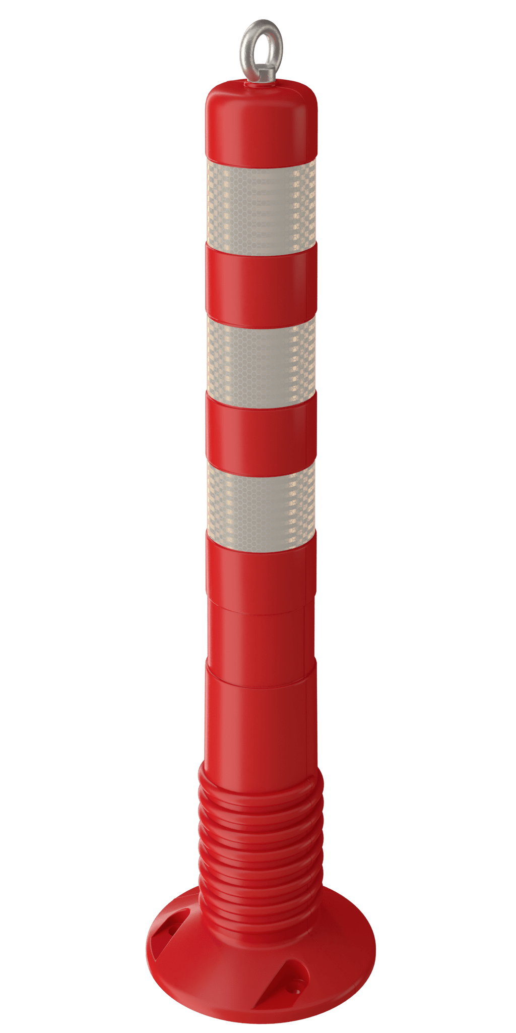 Столбик мягкий разделительный 750 мм цельный с креплением для цепи ...