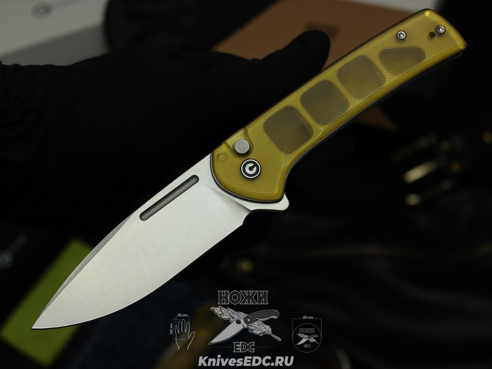 Нож складной CIVIVI Conspirator C21006-5 сталь клинка Nitro-V, рукоять Ultem - купить по низкой цене | Knives & EDC