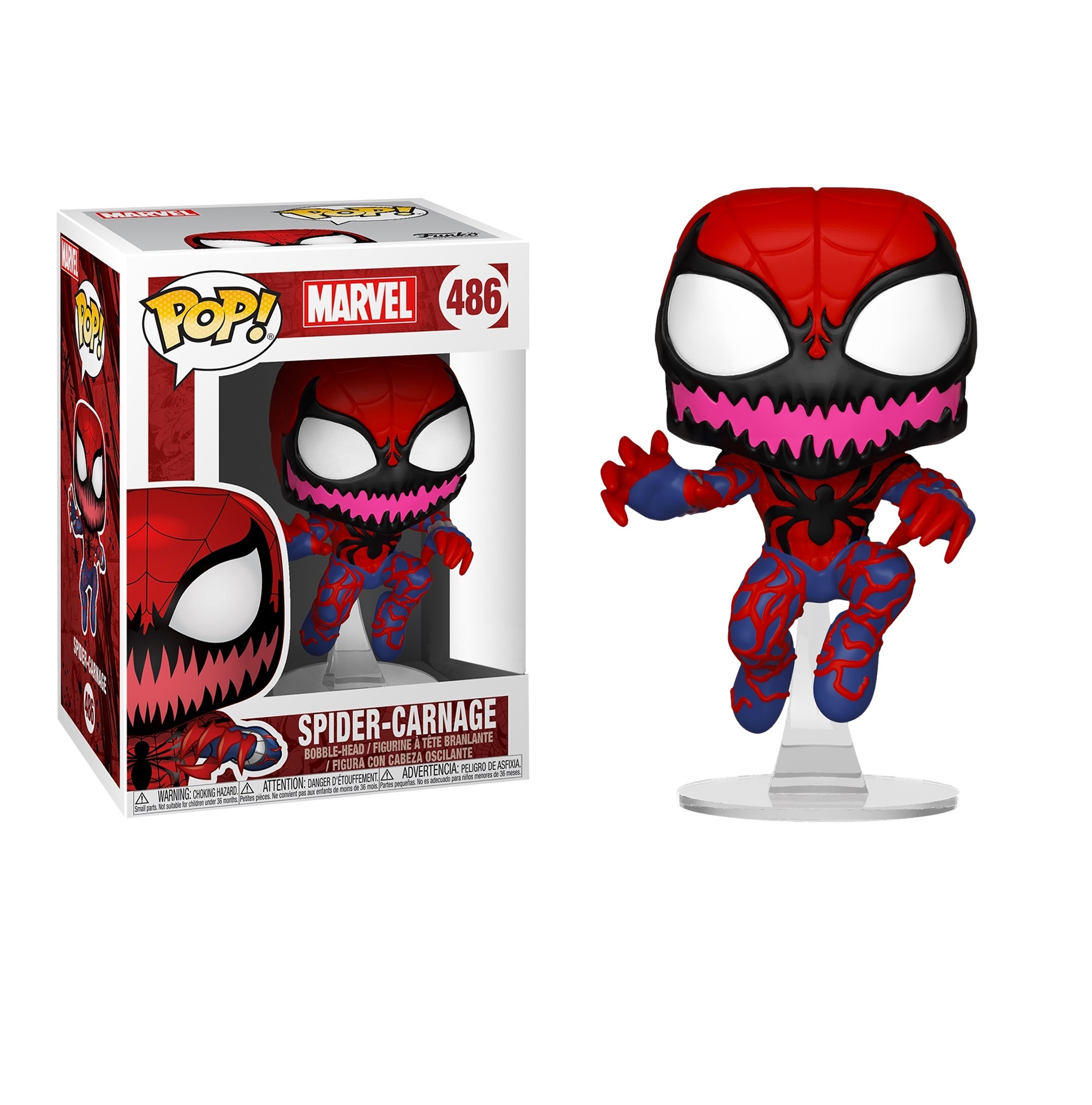 spider man carnage funko pop