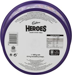 Cadbury Heroes Tub 600 гр
