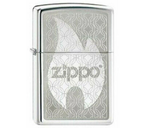 Зажигалка Zippo с пламенем латунь/сталь, серебристая, 36х12х56 мм (205 Hidden) | Wenger-Victorinox.Ru