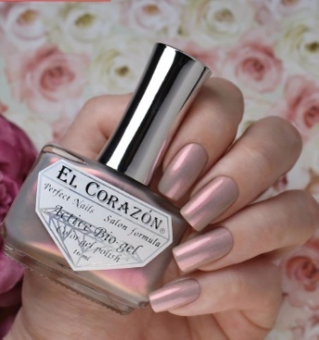 El Corazon 423/1356 Nail_ru светло-серый с розовым перламутром