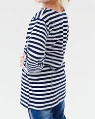 Тельняшка с начесом - Магазин тельняшек.ру 8 -800-700-93-18Тельняшка детская с начесом (темно-синяя полоса) в Магазине тельняшек