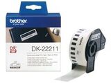 Плёночная клеящаяся лента Brother DK-22211 (белая, ширина 29 мм) длина рулона 15,2 м