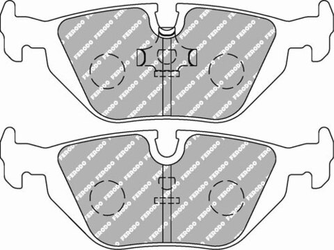FDS850 Тормозные колодки дисковые DS PERFOMANCE