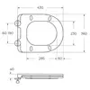 BelBagno BB017CH-TOR/SC SENSO-TOR Унитаз подвесной безободковый  со смывом "Торнадо", с сиденьем дюропласт soft close, BB017CH-TOR/SC