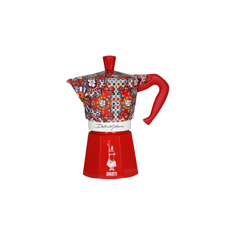 Гейзерная кофеварка Bialetti Dolce&Gabbana Carretto Siciliano 270мл