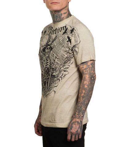 Affliction | Футболка мужская Silent Curse Tee A26977 слева