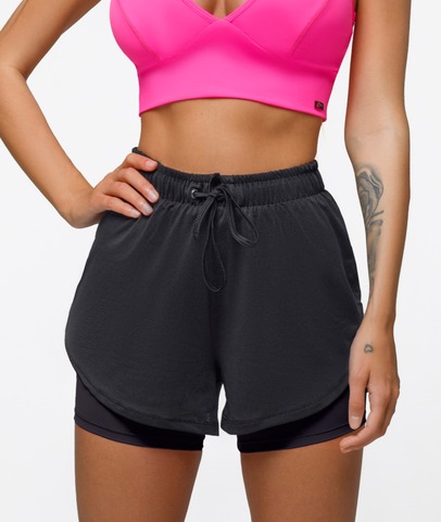 Shorts Gymnast, Black