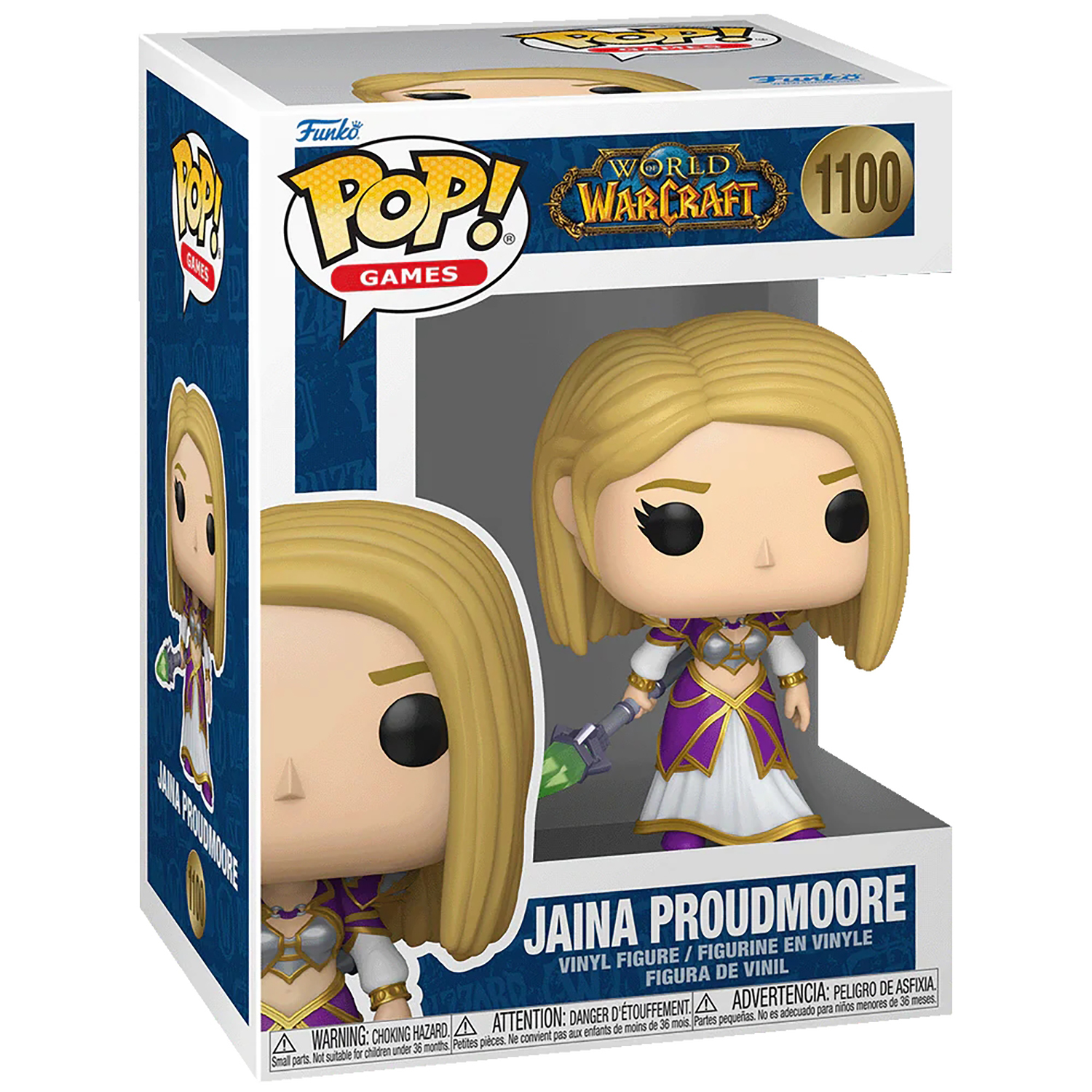 World Of Warcraft Jaina Proudmoore Vinylfiguur 1100 Unisex Funko Pop Neutraal Standard 325814