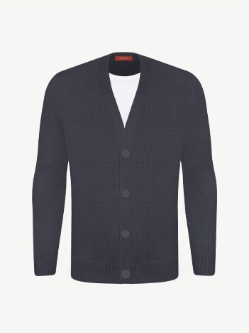 Кардиган с пуговицами из экохлопка