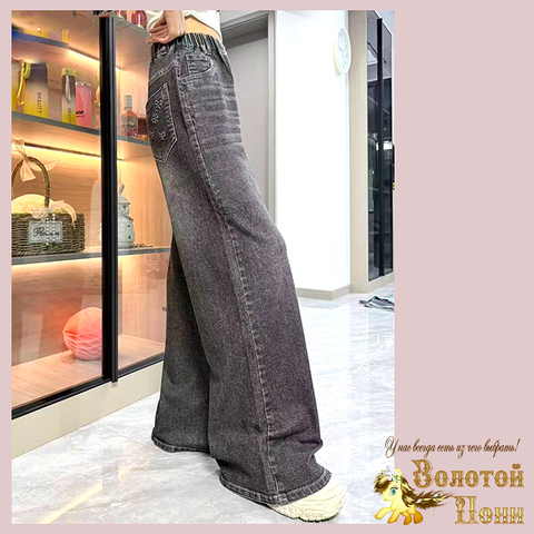 Джинсы девочке (2-7) 251205-D92698С