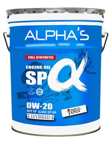 Масло моторное ALPHA'S 809446 0W-20 SP 20L
