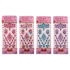 
          Наклейки-стразы Alingar, акриловые, "Капельные узоры", пакет с европодвесом