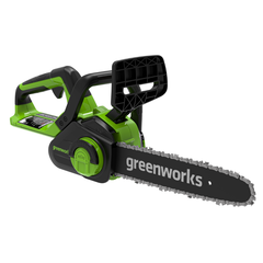 Цепная пила Greenworks G40CS30IIK2 40V (30 см) аккумуляторная, с АКБ 2 А/ч и ЗУ