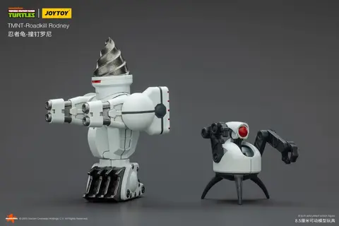 Фигурки Роботы-охранники Роудкилл Роднеис из мультфильма Черепашки Ниндзя 1/18