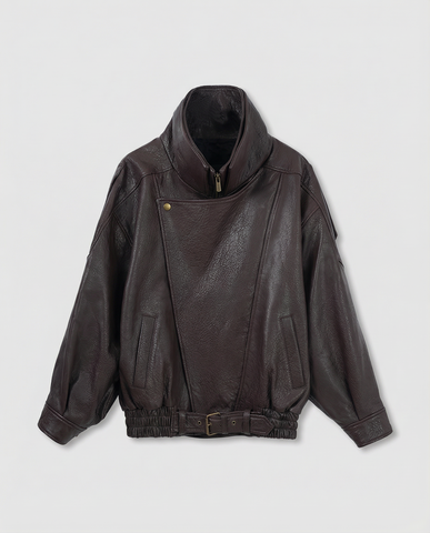 Кожаная куртка ARVELL (bordo)