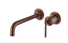 Boheme 175-CB Смеситель для умывальника из стены, ETERNA COPPER BRUSHED фото