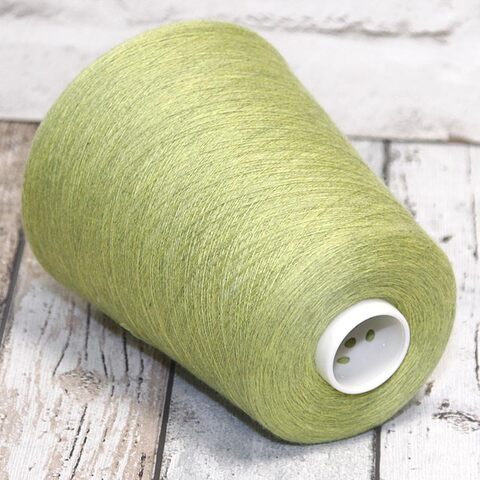 Кашемир Biagioli Modesto ALISEO 2/48 желто-зеленый меланж