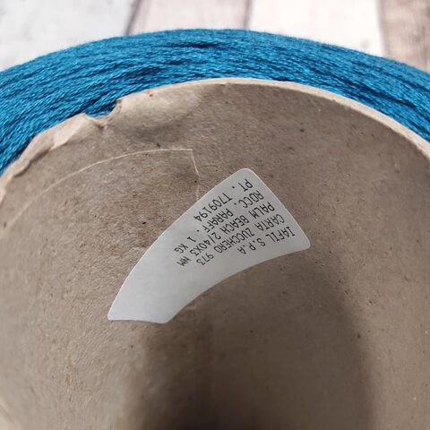 Смотка хлопок мерсеризованный IAFIL / PALM BEACH 2*660 синий лазурный