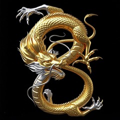 Силиконовый молд № 0312 Дракон левый