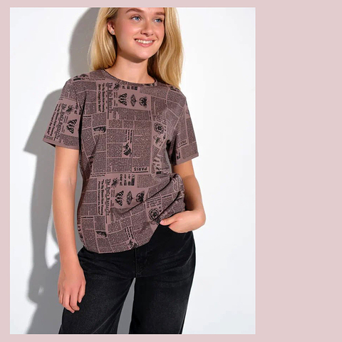 Футболка хлопок подр/женс (44-54) 260424-SH818