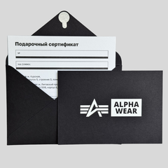 Подарочный сертификат Alpha Industries