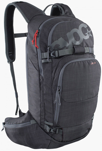 Картинка рюкзак для сноуборда Evoc Line 20 Heather Carbon Grey - 1