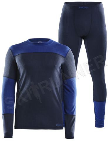 Комплект термобелья Craft Baselayer Blue мужской