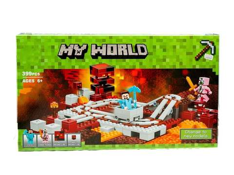 Конструктор My World 10620 Подземная железная дорога