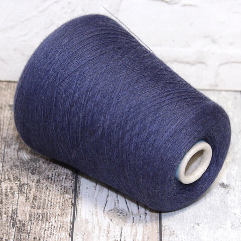 Меринос ZEGNA BARUFFA CASHWOOL 2/48 темно-синий меланж