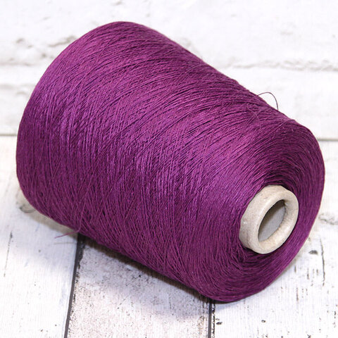 Лен 100% NEW MILL LINONE 660 пурпурный
