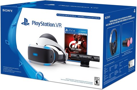 Sony PlayStation VR ( Playstation Camera + GT Sport Bundle)– шлем виртуальной реальности