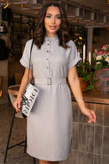 Платье Бон вояж (светло-серое) П14023-41М LT Collection