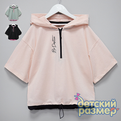 Футболка с капюшоном