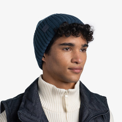 Вязаная шапка Buff Hat Knitted Rutger Steel Blue - 2