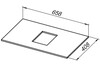 Allen Brau Priority 1.31009.B-S Столешница, цвет: бежевый