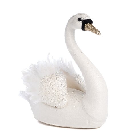 Лебедь 33см Goodwill белый
