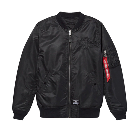 Бомбер Alpha Industries L-2B Blood Chit Gen II Black (Черный)