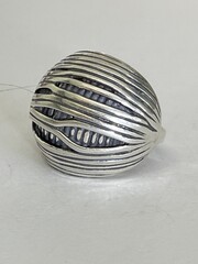 Нити (кольцо из серебра)